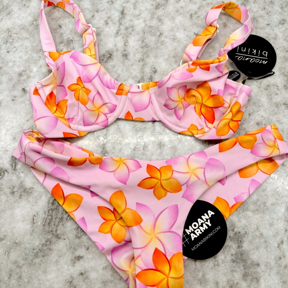 Moana Bikini Pink Set